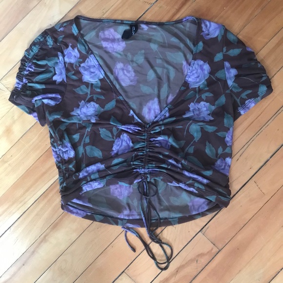 Urban Outfitters Sheer Top - Picture 3 of 9